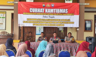 Curhat-Kamtibmas-di-Desa-Jambangan,-Polresta-Sidoarjo-Ajak-Warga-Peduli-Keamanan-Lingkungan