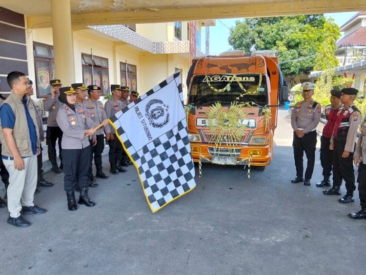 Polres Situbondo Kirim 20 Ton Jagung ke Bulog Bondowoso, Dukung Penyerapan Hasil Panen Petani