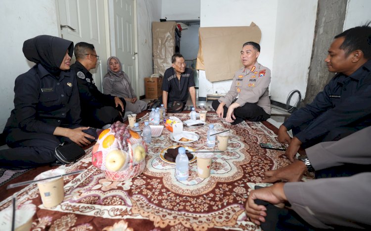 Hari Jadi ke-74 Humas Polri, Polda Jatim Anjangsana ke Purnawirawan